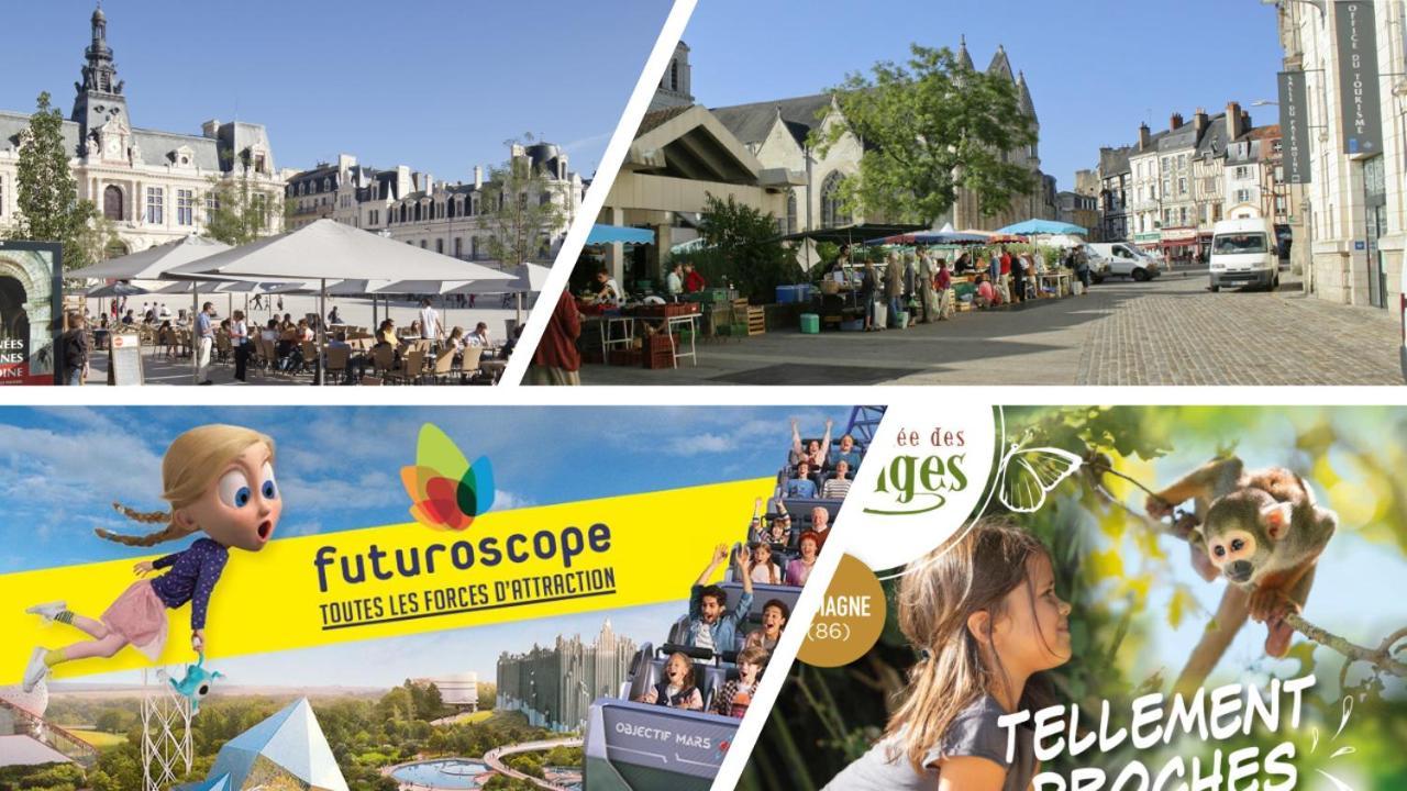 Hyper Centre-Le Regratterie-Wifi Poitiers Exterior foto